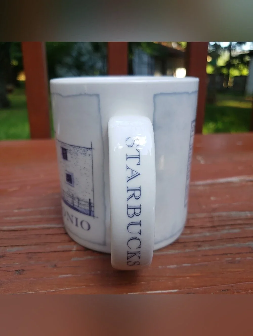 2008 Starbucks Coffee Company San Antonio 'Alamo City' Coffee Mug - 18 fl oz